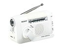 【中古】「非常に良い」SONY FM/AMポータブルラジオ ホワイト ICF-B08/W