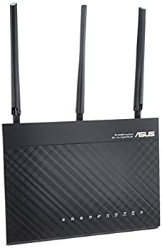 【中古】ASUS WiFi 無線LAN ルーター RT-AC68U 11ac デュアルバンド AC1900 1300+600Mbps 最大18台 4LDK 3階建 【 iPhone X / XS 対応 】 【中古】ASUS WiFi 無線LAN ルーター RT-AC68U 11ac デュアルバンド AC1900 1300+600Mbps 最大18台 4LDK 3階建 【 iPhone X / XS 対応 】