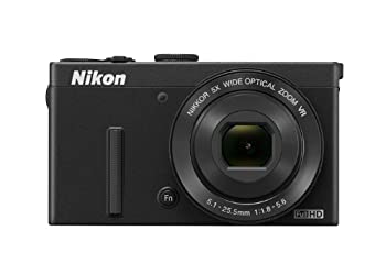 【中古】「非常に良い」Nikon デジタルカメラ P340 開放F値1.8 1200万画素 ブラック P340BK