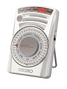 【中古】(非常に良い)SEIKO (セイコー) メトロノーム クオーツ ホワイトSQ60(W)
