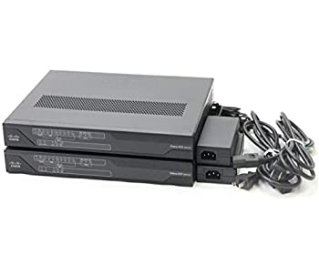 【中古】【中古】Cisco2台セットC891FJ-K9V01ADVIPSERVICESVer.15.4(3)M3設定初期化済