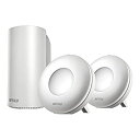 【中古】BUFFALO WiFi 無線LAN AirStation connect 親機+専用中継機2台セットモデル WRM-D2133HP/E2S 11ac ac2200 1733+400Mbps デュアルバンド 独自メッ