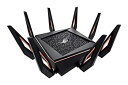 【中古】ASUS WiFi 無線ルーター WiFi6 4804+4804+1148Mbps トライバンドゲーミング GT-AX11000 メッシュ機能付 3階建...