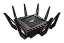 【中古】（非常に良い）ASUS WiFi 無線ルーター WiFi6 4804 4804 1148Mbps トライバンドゲーミング GT-AX11000 メッシュ機能付 3階建 / 4LDK PS5/Nintendo Switch/iPhon