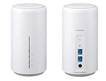 【中古】（非常に良い）Au Speed Wi-Fi HOME L02 HWS33SWA ホワイト