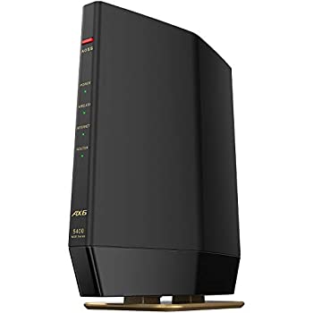 【中古】「非常に良い」バッファロー WiFi ルーター無線LAN 最新規格 Wi-Fi6 11ax / 11ac AX5400 4803+574Mbps 日本 【iPhone13/12/11/iPhone SE(第二世代)/PS5 動作確
