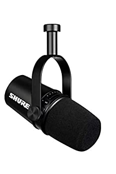 【中古】（非常に良い）SHURE MV7 ポッドキャストマイクロホン : ダイナミックマイク 実況/配信/ゲーミング/テレワーク MOTIVシリーズ iOS Android Mac Windows対応 MV7