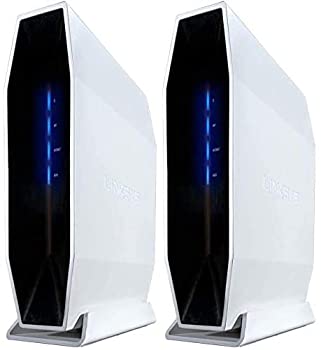 【中古】Linksys Wi-Fi 6 ルーター 無線LAN イージーメッシュ対応 デュアルバンド AX5400(4802 + 574 Mbps) E9450 × 2台セット E9452-JP-A