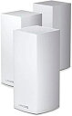 【中古】Linksys Wi-Fi 6 ルーター 無線LAN メッシュ対応 トライバンド AX4200 (2402 + 1201 + 574 Mbps) MX4...