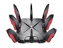【中古】TP-Link WiFi ルーター WiFi6 PS5 対応 無線LAN 11ax AX6600 4804Mbps(HE160)+1201Mbps+574Mbps トライバンド OneMesh対応 Archer GX90