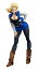 【中古】ドラゴンボールギャルズ ドラゴンボールZ 人造人間18号 約19cm PVC&ABS製 塗装済み完成品フィギュア