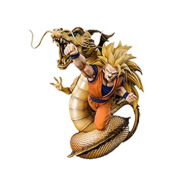 【中古】（非常に良い）Tamashi Nations - Dragon Ball Z - [Extra Battle] Super Saiyan 3 Son Goku -Dragon Fist Explosion%カンマ% Bandai Spirits Figuarts Zero