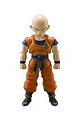 【中古】「非常に良い」S.H.フィギュアーツ ドラゴンボールZ クリリン-地球人最強の男- 約115mm PVC&ABS製 塗装済み可動フィギュア