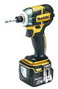 【中古】マキタ(Makita) 充電式インパクトドライバ 14.4V ゴールド TD137DSP1