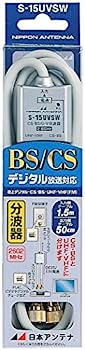 【中古】（非常に良い）日本アンテナ 地上デジタル対応分波器 S-15UVSW