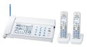 【中古】パナソニック おたっくす デジタルコードレスFAX 子機2台付き ホワイト KX-PD702DW-W