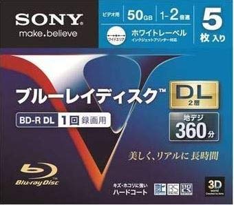 【中古】SONY　BD−R　DL　50G　録画用　5BNR2VDPS2