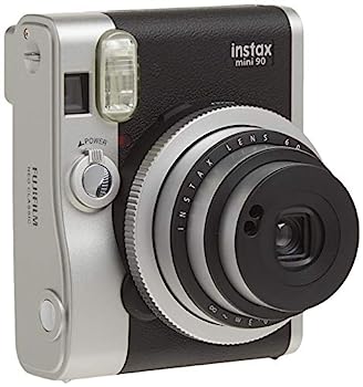 【中古】（非常に良い）FUJIFILM インスタントカメラ チェキ instax mini 90 ネオクラシック ブラック INS MINI 90 NC
