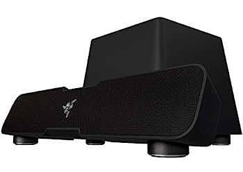 【中古】(非常に良い)Razer Leviathan サブウーハー付デジタルサウンドバー 【日本正規代理店品】 RZ05-01260100-R3A1 ブラック