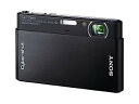 【中古】ソニー SONY デジタルカメラ Cybershot T77 (1010万画素/光学x4/3.0型タッチパネル液晶) ブラック DSC-T77/B(2)