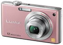 【中古】パナソニック デジタルカメラ LUMIX (ルミックス) FX40 スイートピンク DMC-FX40-P