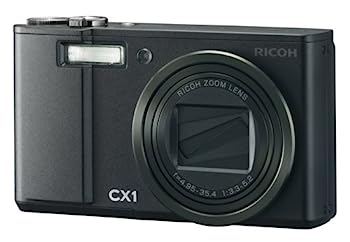 【中古】（非常に良い）RICOH デジタルカメラ CX1 ブラック CX1BK