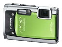 【中古】(非常に良い)OLYMPUS 防水デジタルカメラ μ TOUGH 6020 グリーン μ TOUGH-6020 GRN(2)