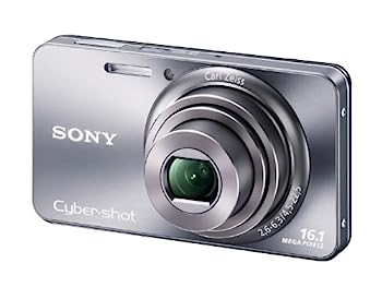 【中古】ソニー SONY デジタルカメラ Cybershot W570 1610万画素CCD 光学x5 シルバー DSC-W570/S 1