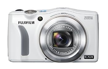 【中古】（非常に良い）FUJIFILM デジタルカメラ FinePix F800EXR 光学20倍 ホワイト F FX-F800EXR WH