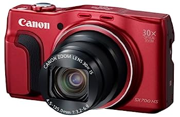 【中古】Canon デジタルカメラ Power Shot SX700 HS レッド 光学30倍ズーム PSSX700HS(RE)