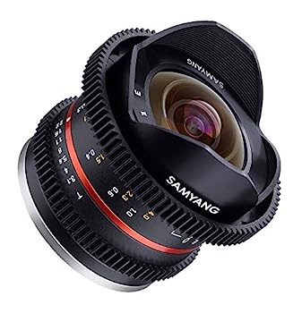 【中古】SAMYANG 動画用単焦点魚眼レンズ VDSLR 