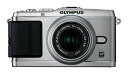 【中古】（非常に良い）OLYMPUS ミラーレス一眼 PEN E-P3 レンズキット シルバー E-P3 LKIT SLV