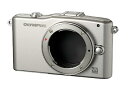 【中古】(非常に良い)OLYMPUS ミラーレス一眼 PEN mini E-PM1 ボディ シルバー E-PM1 BODY SLV