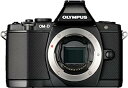 【中古】OLYMPUS ミラーレス一眼 OM-D E-M5 ボディ ブラック 1605万画素 防塵 防滴 OM-D E-M5 BODY BLK