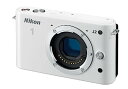 【中古】(非常に良い)Nikon ミラーレス一眼 Nikon 1 J2 ボディー ホワイト N1J2WH