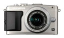 【中古】(非常に良い)OLYMPUS ミラーレス一眼 PEN Lite E-PL5 レンズキット シルバー E-PL5 LKIT SLV