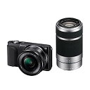 【中古】(非常に良い)SONY ミラーレス一眼 NEX-3N ダブルズームレンズキット E PZ 16-50mm F3.5-5.6 OSS + E 55-210...