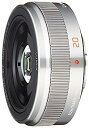 【中古】パナソニック 単焦点レンズ マイクロフォーサーズ用 ルミックス G 20mm/F1.7 II ASPH. シルバー H-H020A-S