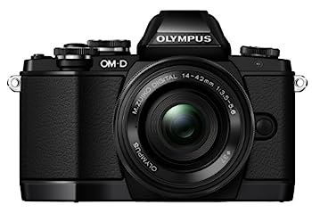 【中古】OLYMPUS OM-D E-M10 EZレンズキット ブラック ミラーレス一眼 OM-D E-M10 LKIT BLK