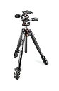 【中古】(非常に良い)Manfrotto プロ三脚 190シリーズ アルミ 4段 + RC2付3Way雲台キット MK190XPRO4-3W