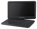 【中古】グリーンハウス 15.6型ワイド液晶(1366×768)搭載 フルセグTV内蔵 ポータブルDVDプレーヤー GH-PDV15VT-BK