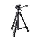 【中古】Velbon ファミリー三脚 EX-540N 4段 レバーロック 全高158cm 脚径23mm 中型 3Way雲台 DIN規格クイックシュー対応 アルミ...