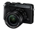 【中古】(非常に良い)FUJIFILM ミラーレス一眼カメラ X-E3レンズキットブラック X-E3LK-B