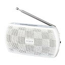 【中古】ソニー ポータブルラジオ SRF-19 : ワイドFM対応 FM/AM ホワイト SRF-19 W
