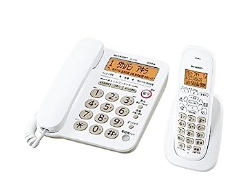 【中古】（非常に良い）シャープ 電話機 コードレス 子機1台 JD-G32CL