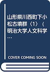 【中古】山形県川西町下小松古墳群〈1〉 (明治大学人文科学研究所叢書)