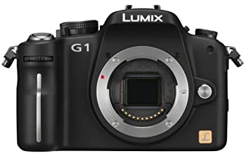 【中古】パナソニック デジタル一眼カメラ LUMIX (ルミックス) G1 ボディ コンフォートブラック DMC-G1-K