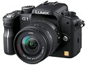 【中古】（非常に良い）パナソニック デジタル一眼カメラ LUMIX (ルミックス) G1 レンズキット コンフォートブラック DMC-G1K-K