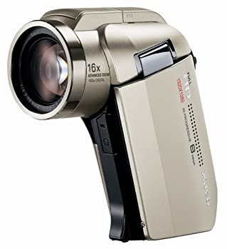 【中古】SANYO フルハイビジョン デジタルムービーカメラ Xacti (ザクティ) DMX-HD2000 シャンパン ゴールド DMX-HD2000(N)