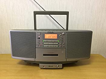 【中古】SONY ソニー ZS-D5-S シルバー パーソナルオーディオシステム(CD/カセット/ラジオ) (CDラジカセ)